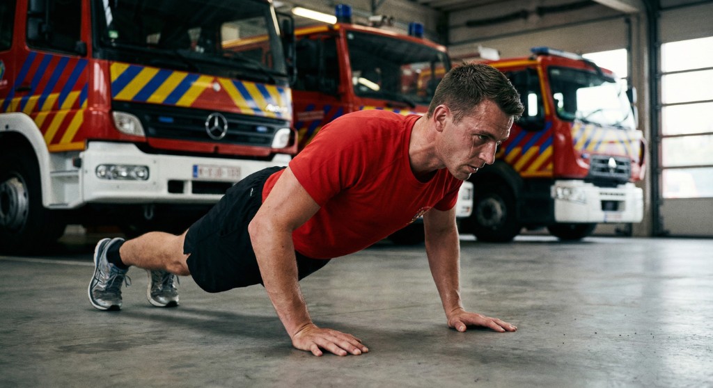 Préparation physique pompier